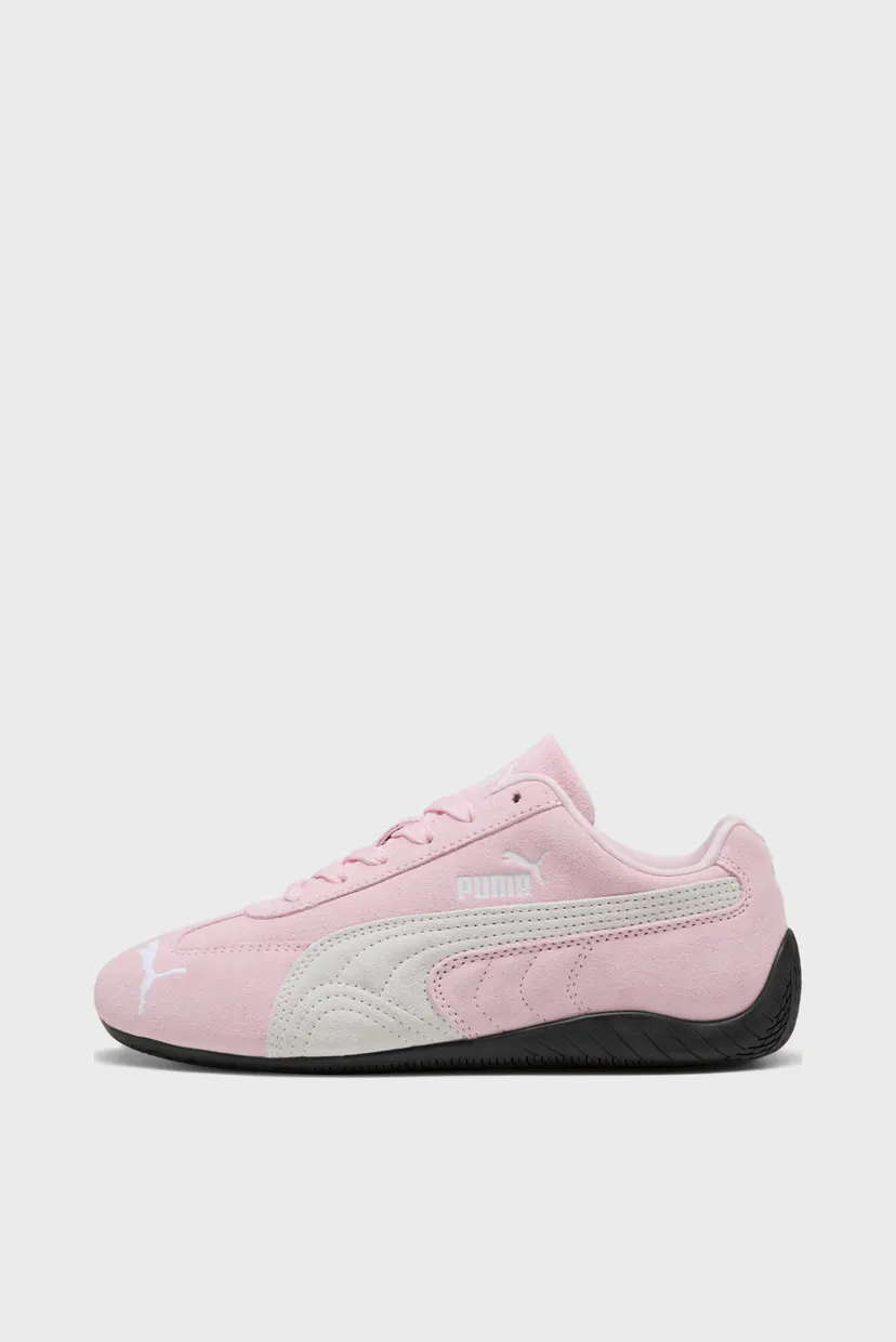 Розовые замшевые кроссовки Speedcat OG Unisex 4