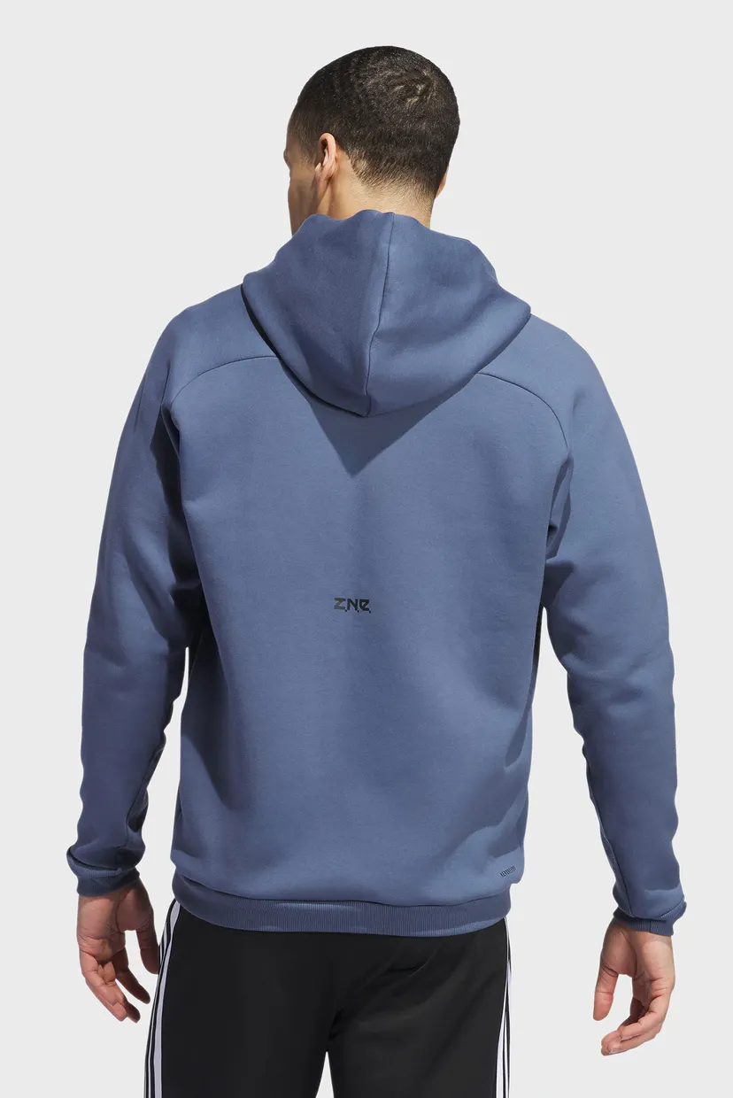 Чоловіче синє худі Z.N.E. Premium Full-Zip adidas IR5226 — MD-Fashion