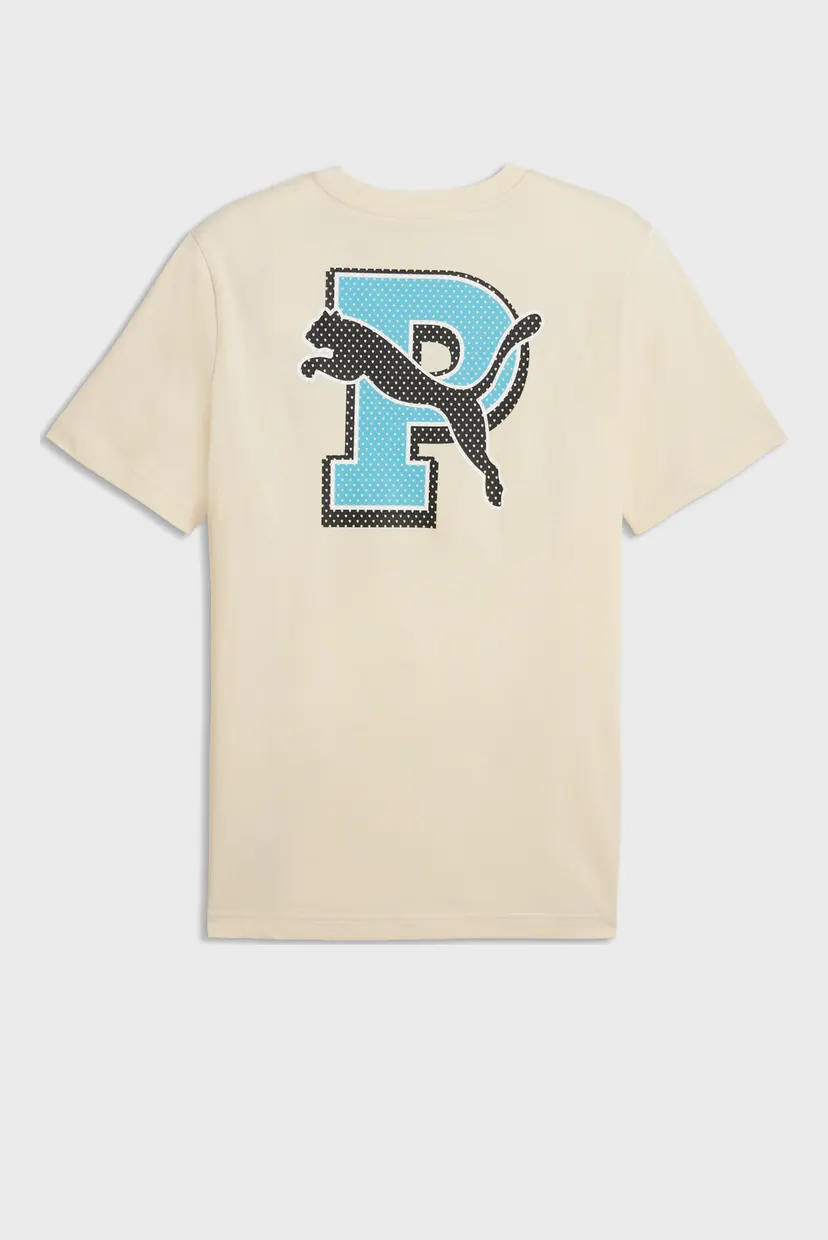 Чоловіча бежева футболка Graphic Varsity Tee Men 5