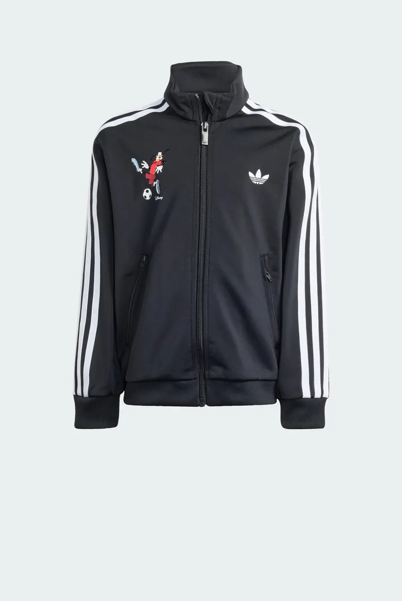 Детский черный спортивный костюм (кофта, брюки) adidas Disney Firebird 8