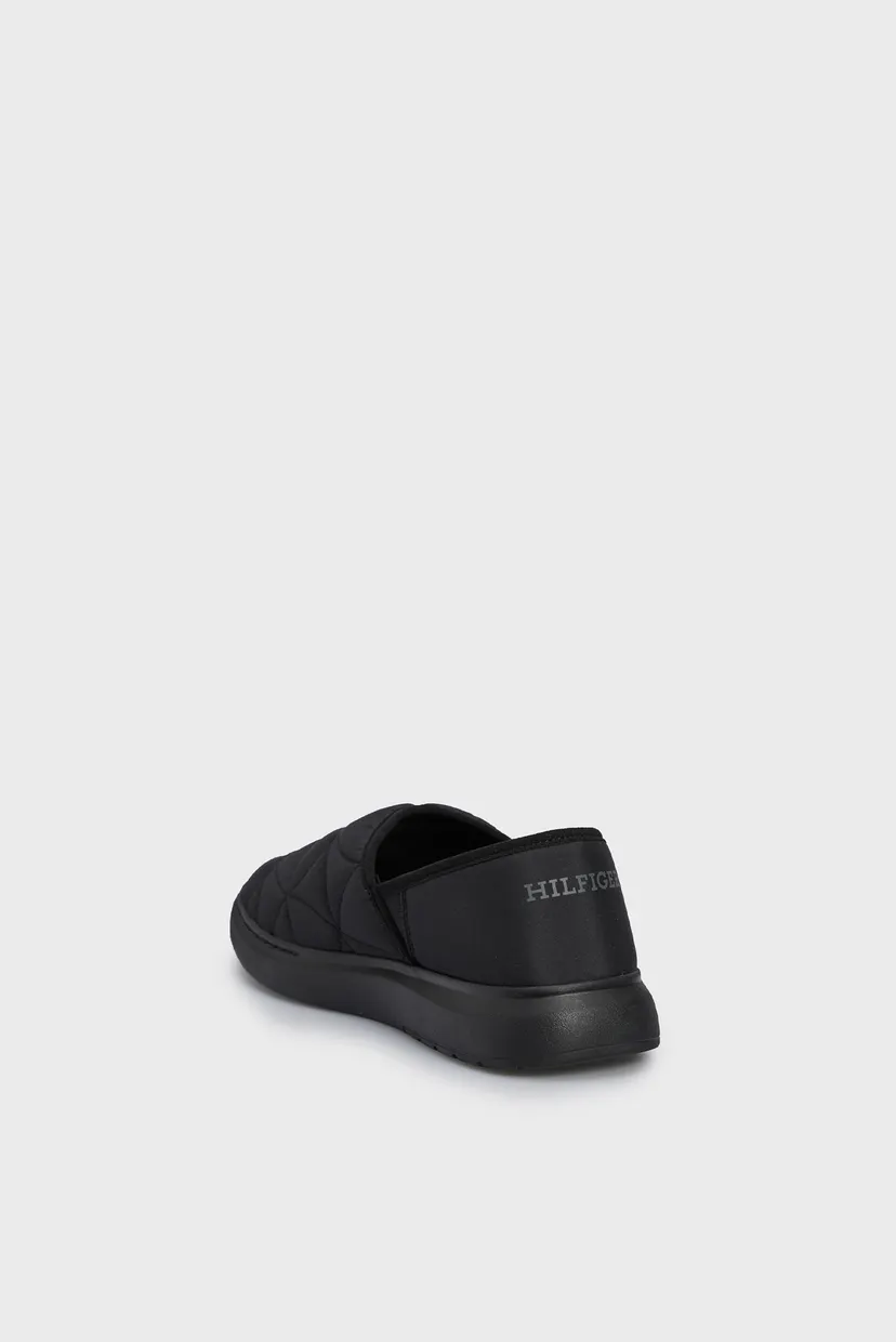Мужские черные тапочки HILFIGER WARM HYBRID HOMESLIPPER 5
