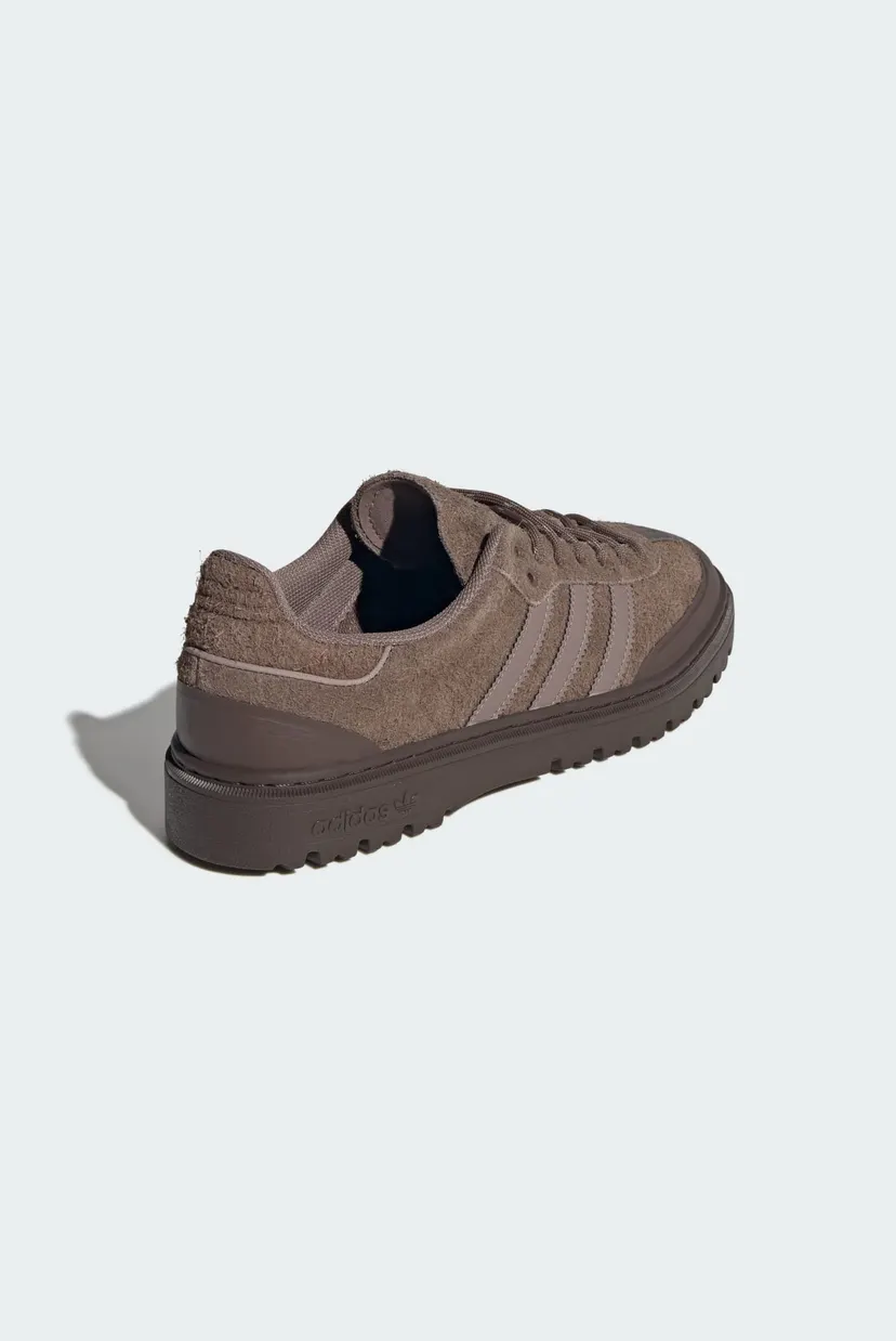 Коричневі замшеві снікерси Samba Winterized 5