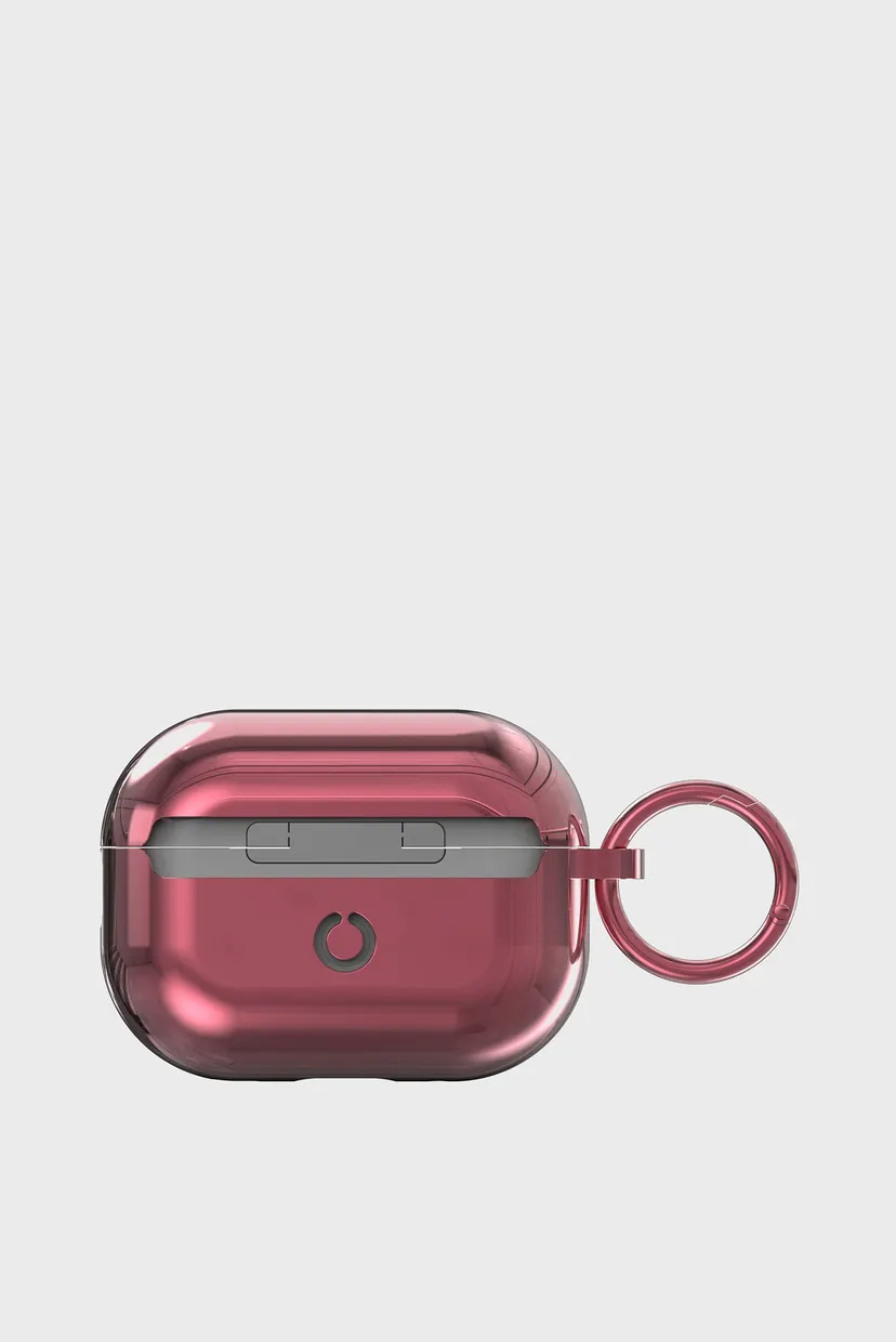 Розовый чехол для наушников Glossy Airpods Case SS25 for Airpods Pro / Pro 2 3