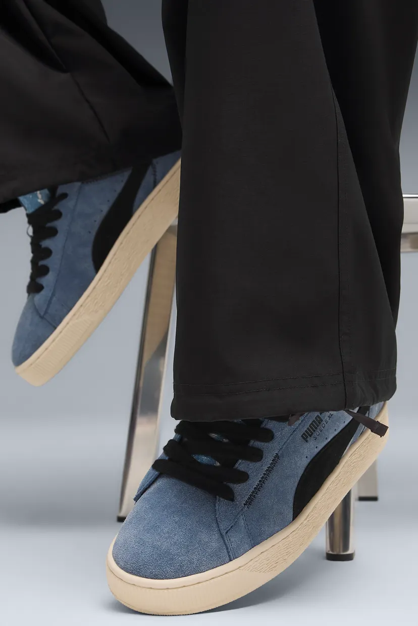 Синие замшевые сникерсы Suede XL Thrive and Triumph Sneakers