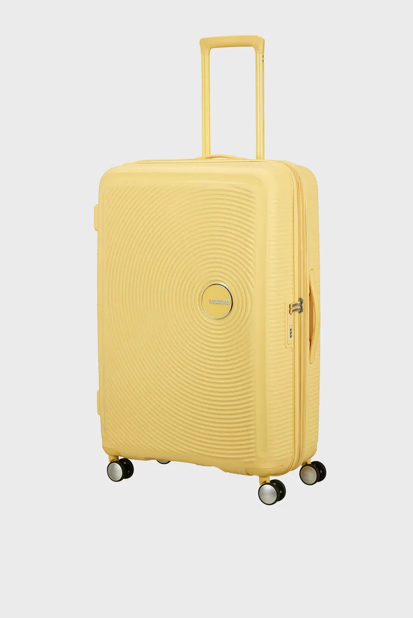 Жовта валіза 77 см SOUNDBOX PASTEL YELLOW 6