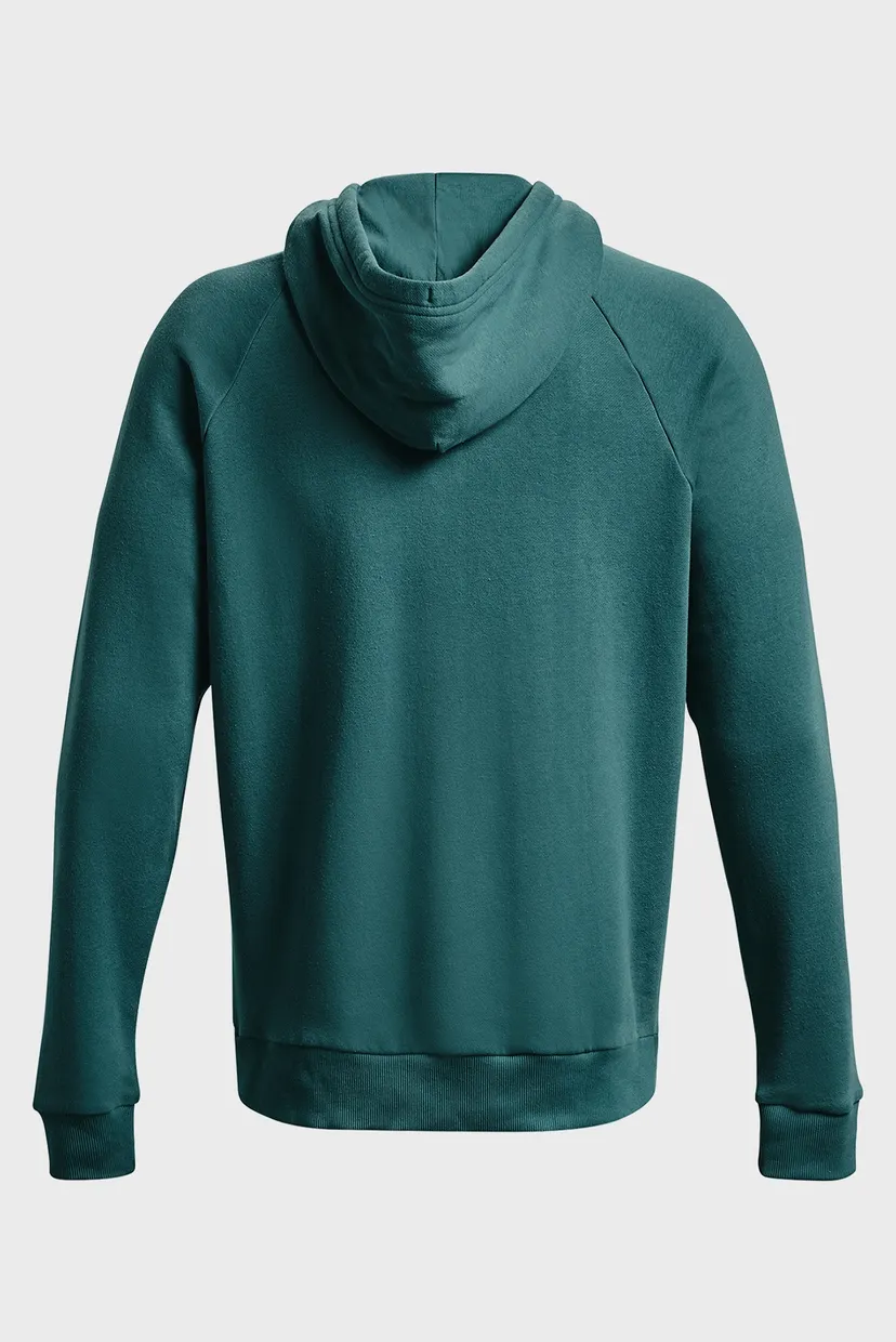 Чоловіче зелене худі UA Rival Fleece Fleece Big Logo HD 6
