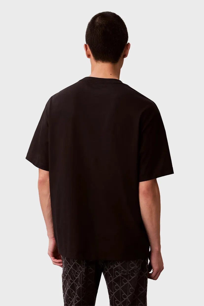 Мужская черная футболка TRICOLOR MONOLOGO GRAPHIC 3