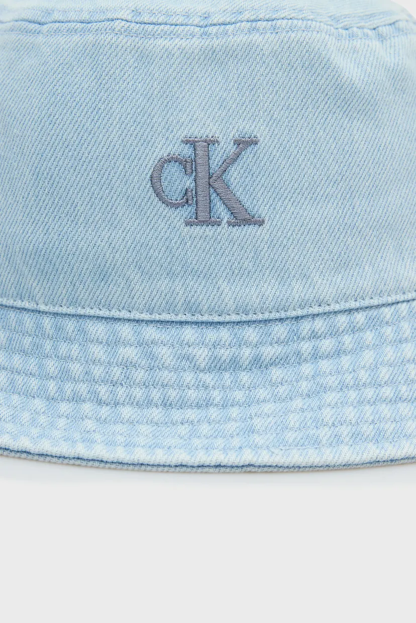 Женская голубая джинсовая панама MONOGRAM 4