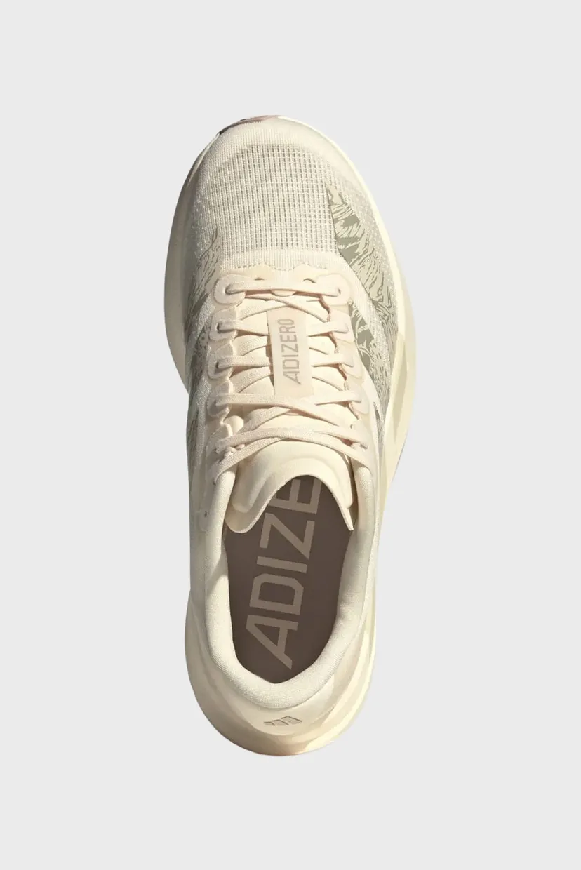 Женские бежевые кроссовки Adizero EVO SL 4