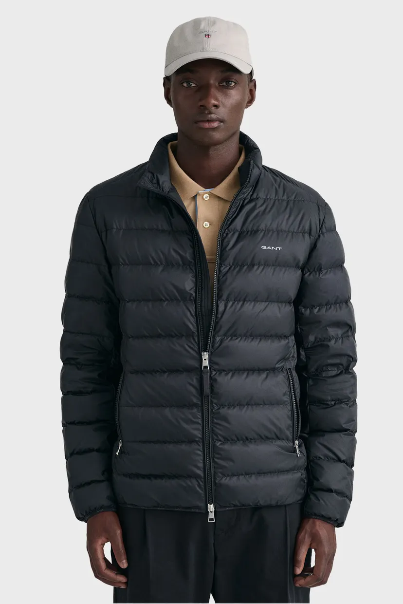 Чоловічий чорний пуховик LIGHT DOWN JACKET 3