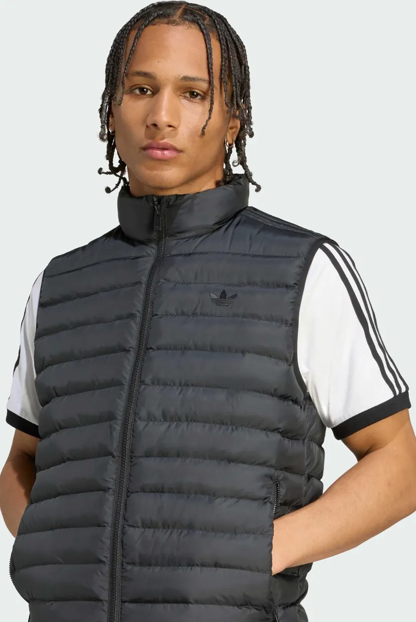 Мужской черный жилет Padded 4