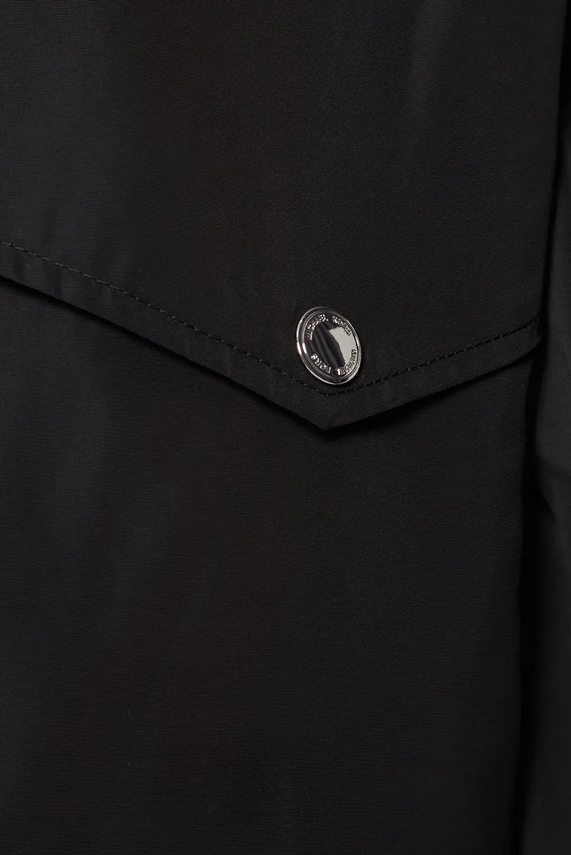 Мужская черная ветровка LT WT NYLON MOCK NECK 3