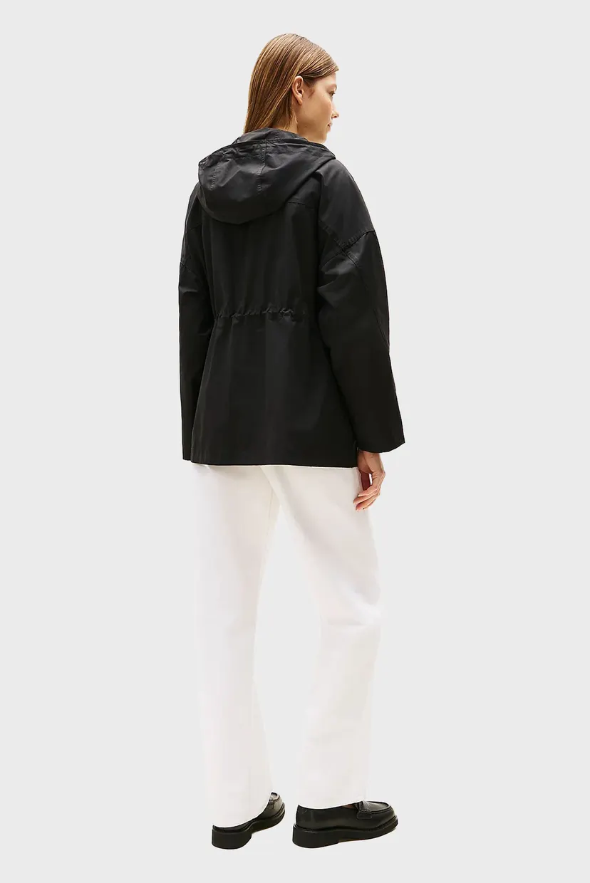 Женская черная парка COTTON NYLON REG 3