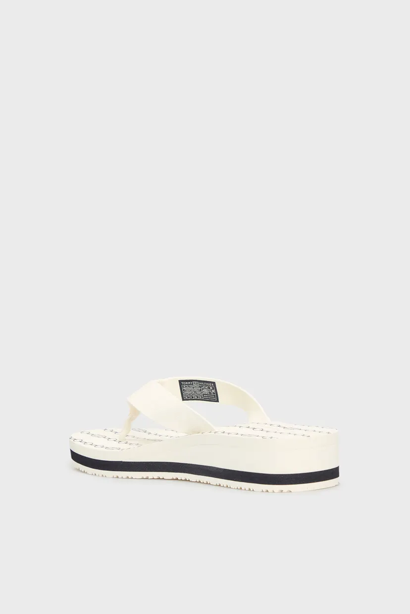 Жіночі білі в'єтнамки IM TH CHAINPRINT MIDWEDGE SANDAL 5