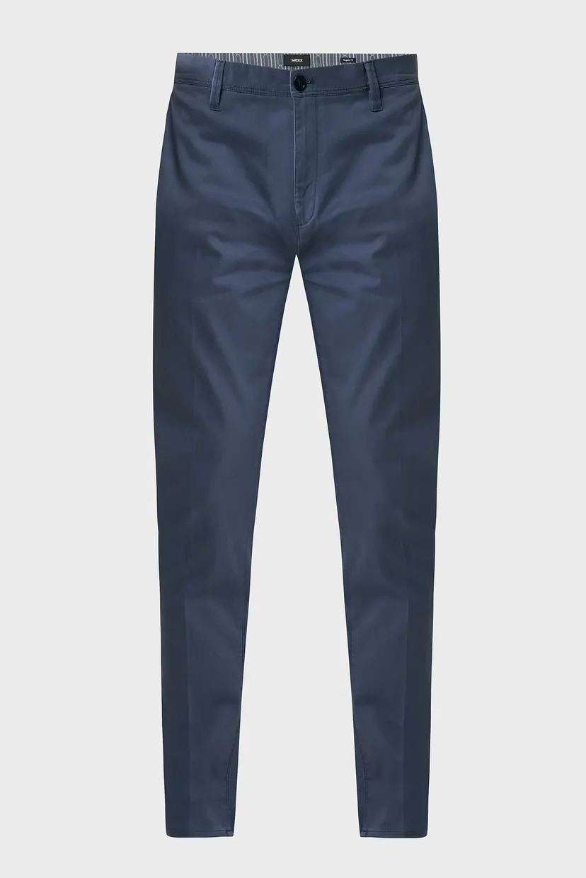 Чоловічі темно-сині брюки CRAIG Garment dye chino pants 5