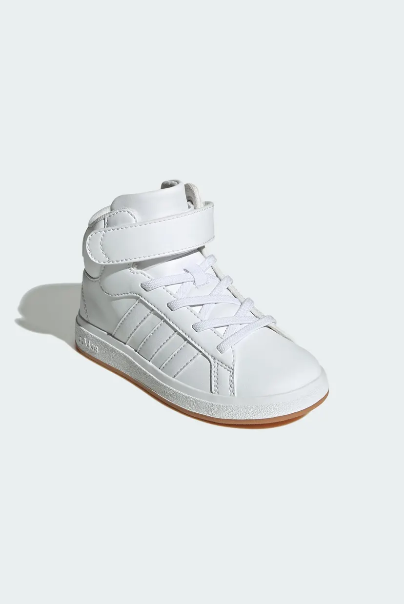 Детские белые кроссовки Grand Court Mid Kids 4