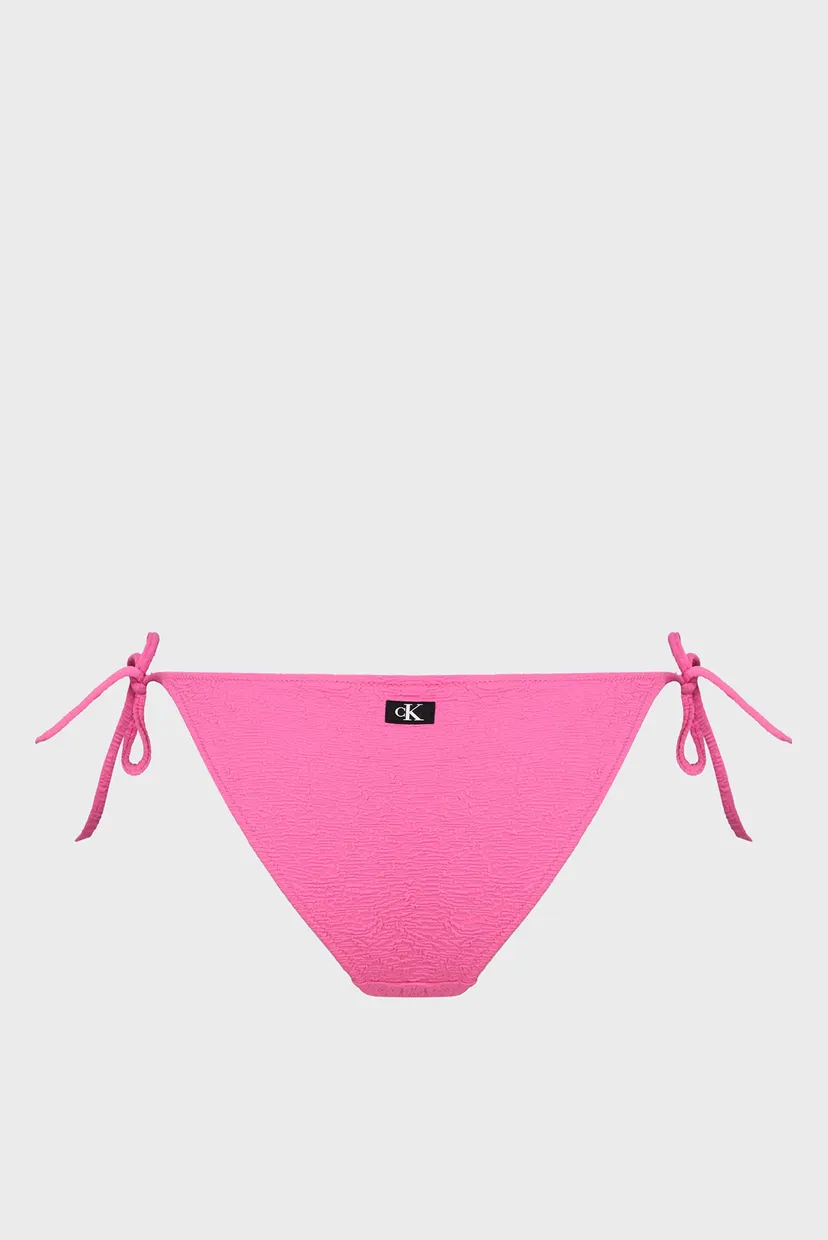 Жіночі рожеві трусики від купальника STRING SIDE TIE BIKINI 6