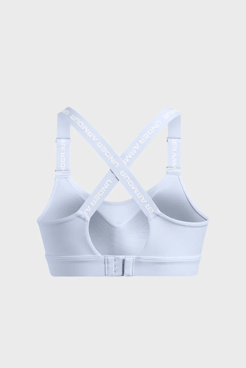 Жіночий блакитний топ UA Infinity High 2.0 Bra 7