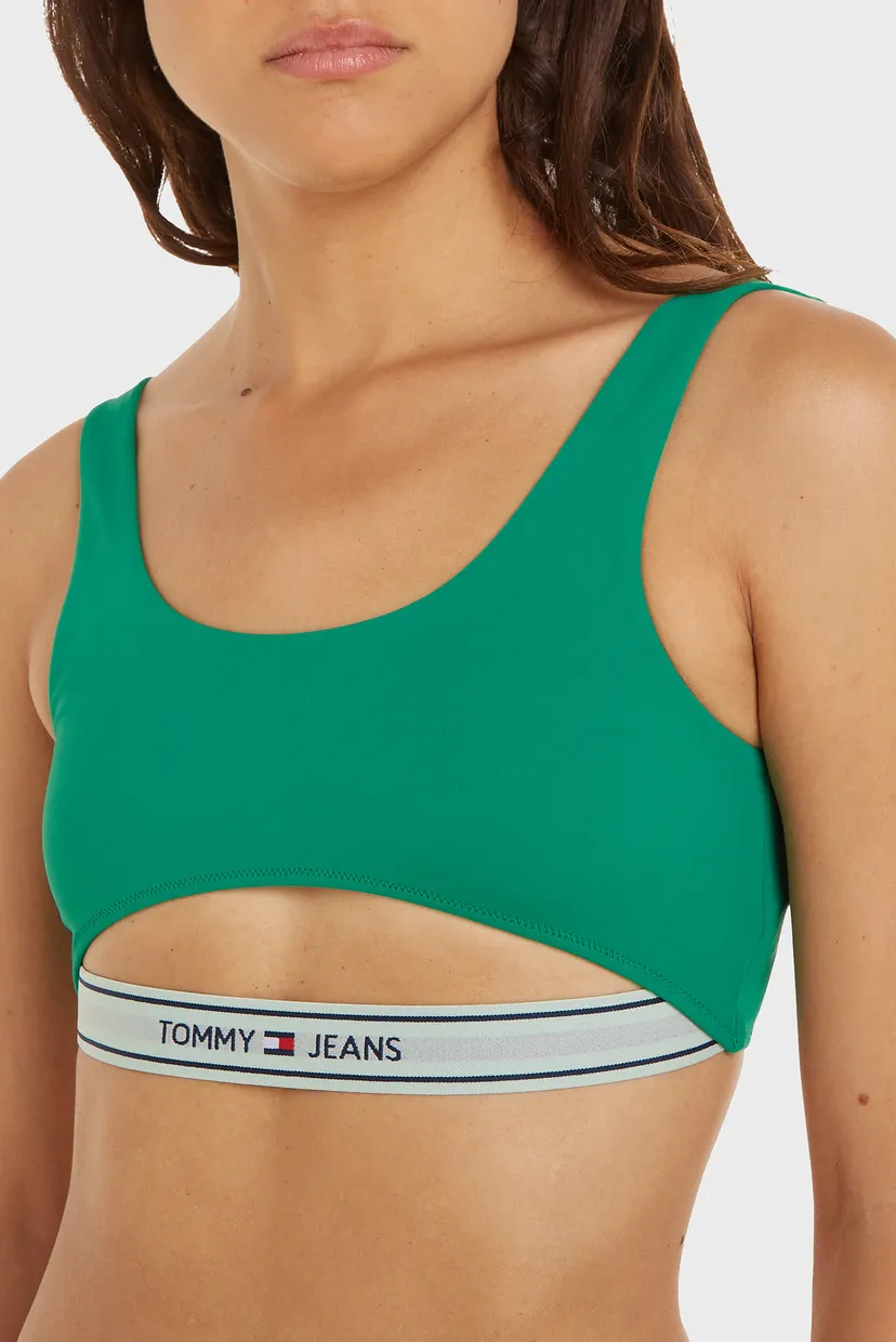Женский зеленый лиф от купальника CUT OUT BRALETTE 3