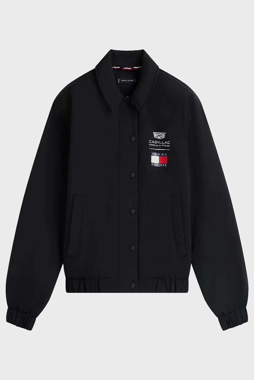 Жіноча чорна куртка TH x Cadillac Formula 1® Team 6