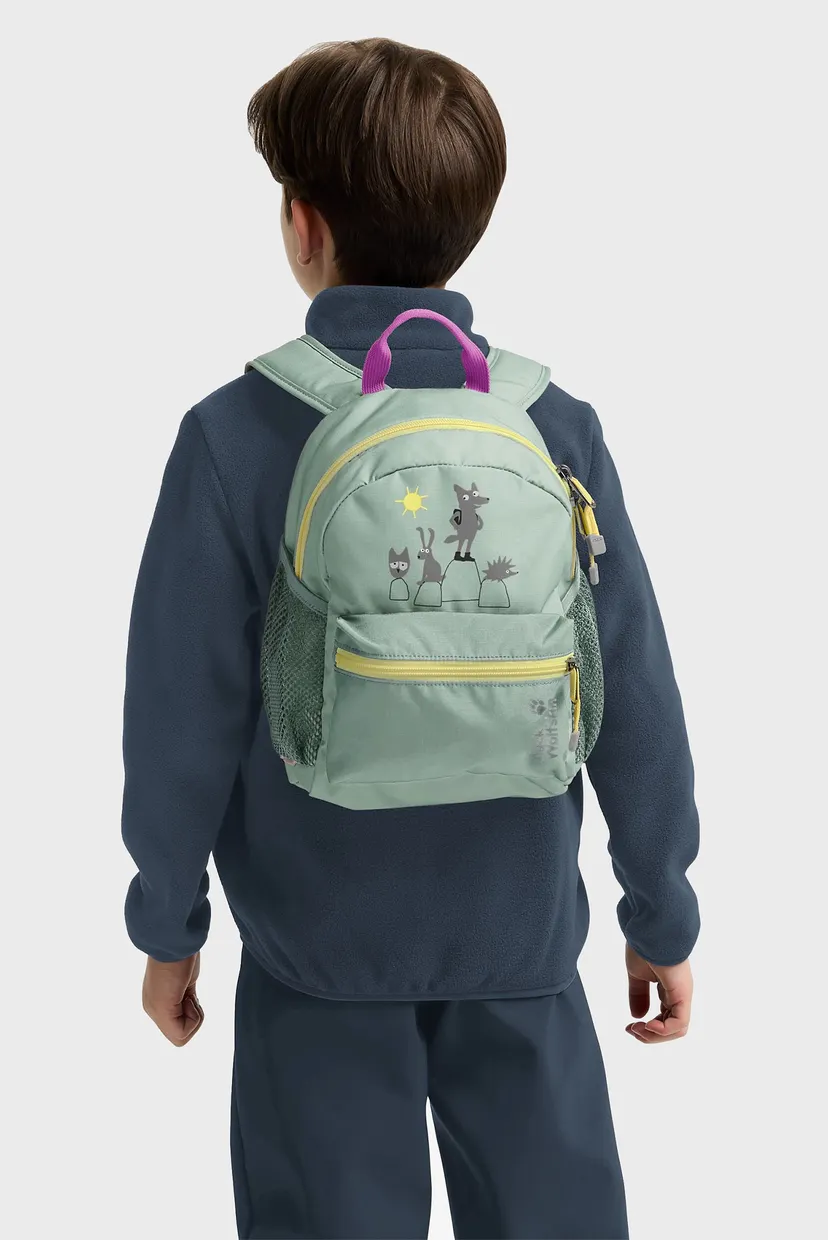 Дитячий оливковий рюкзак 7