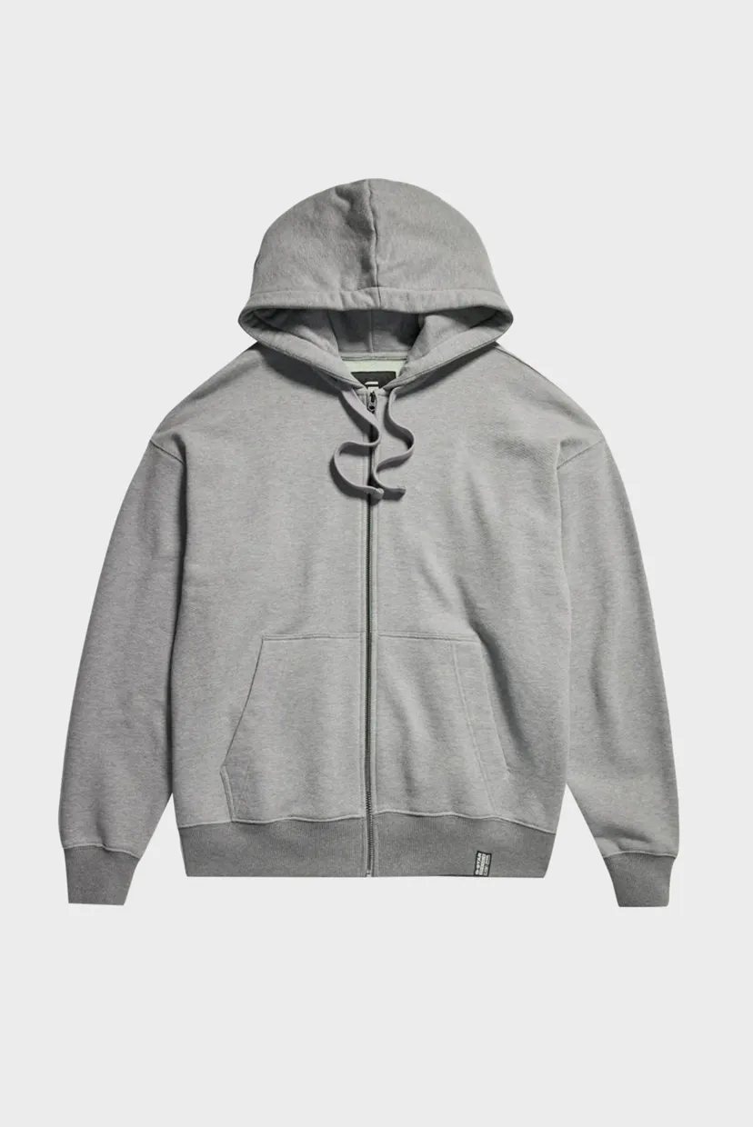 Чоловіче сіре худі Essential loose zip thru hdd sw 4