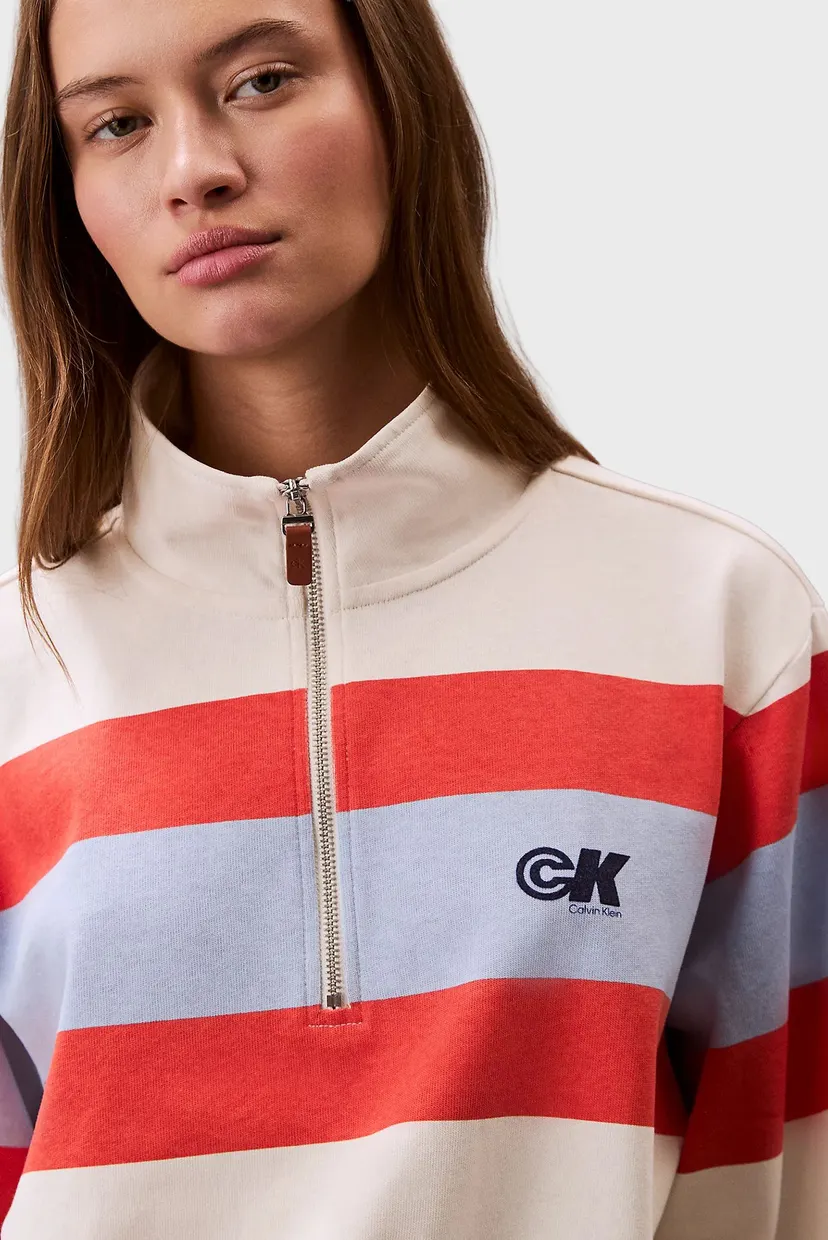 Жіноча бежева спортивна кофта RUGBY JERSEY 5