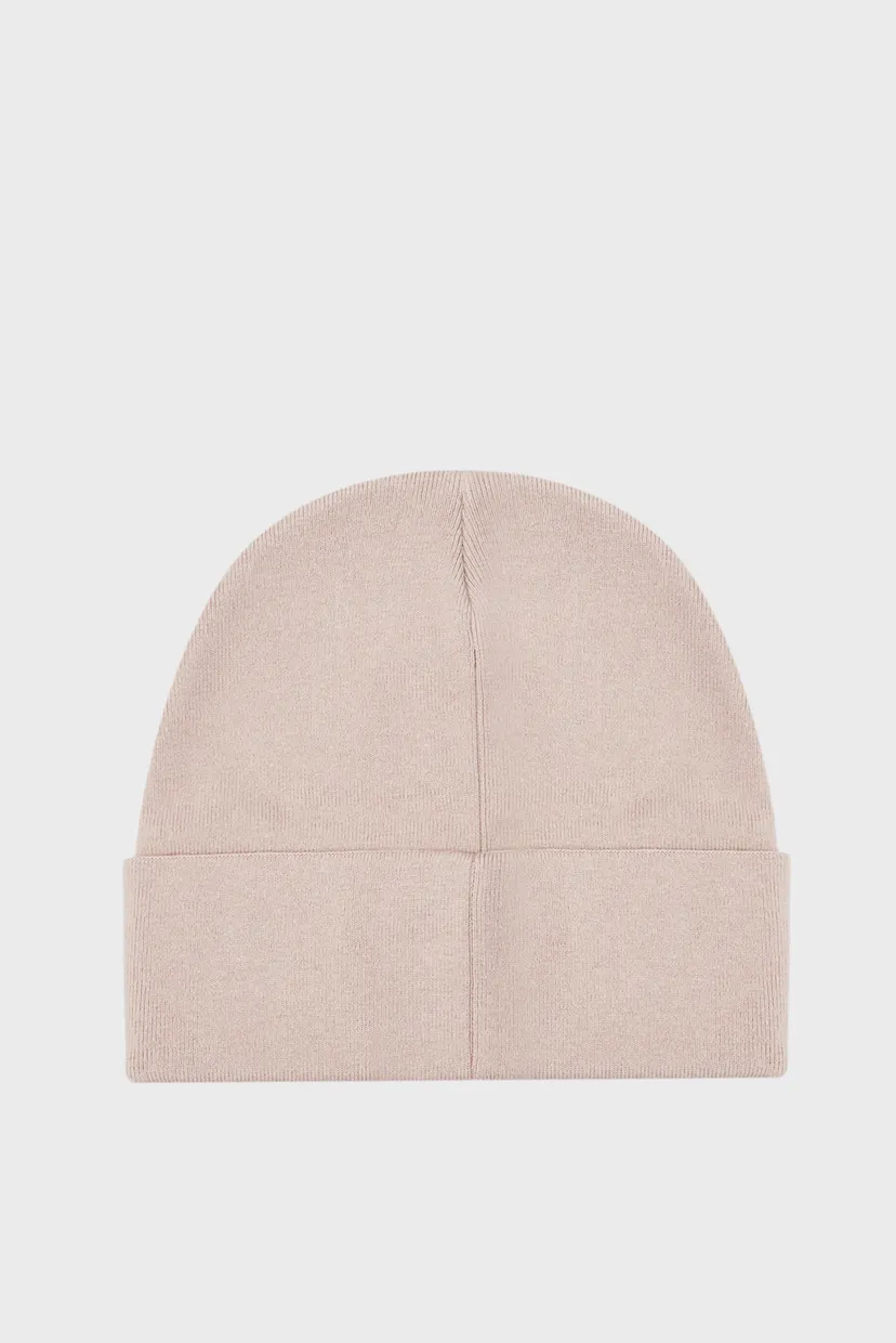 Жіноча пудрова шапка MONO LOGO EMBRO BEANIE 3