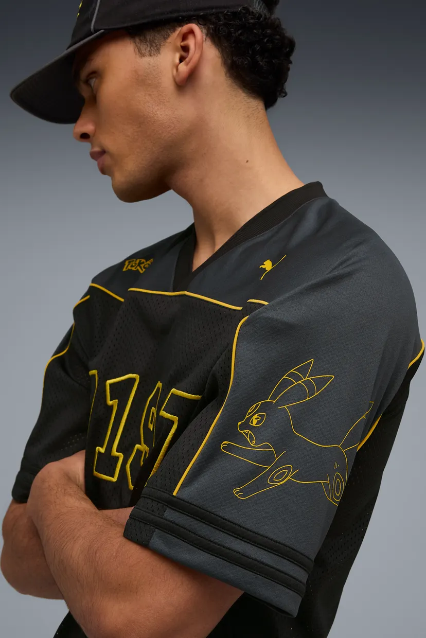 Мужская черная футболка PUMA x POKÉMON Oversized Jersey Men 4