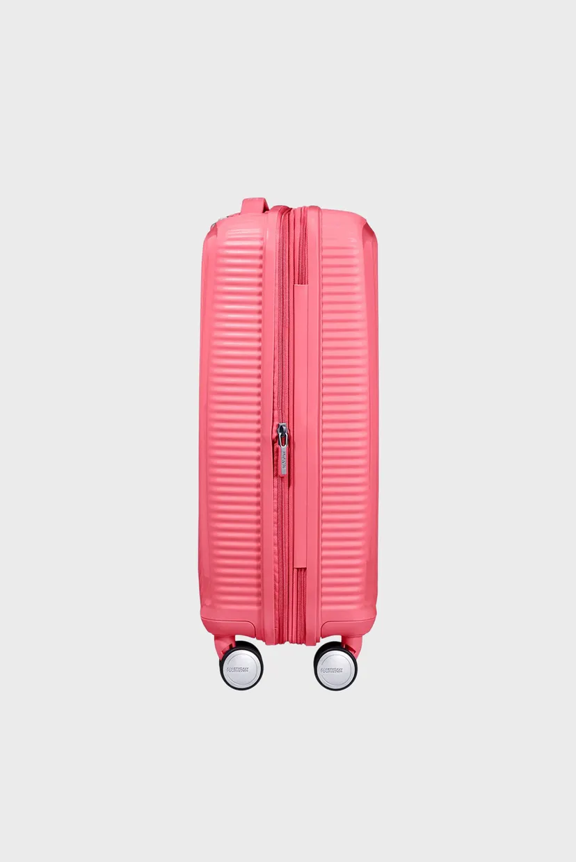 Жіноча рожева валіза 55 см SOUNDBOX PINK 5