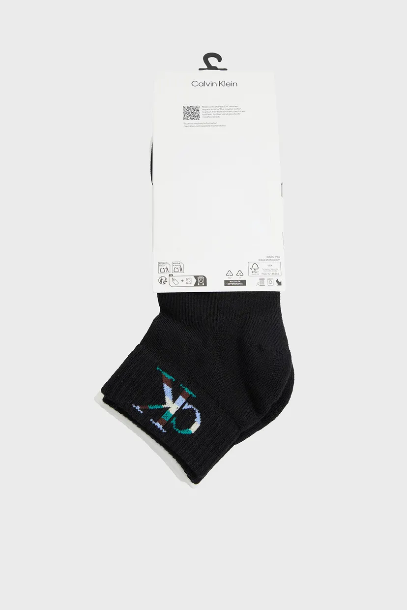 Чоловічі шкарпетки (2 пари) QUARTER MONOGRAM 3