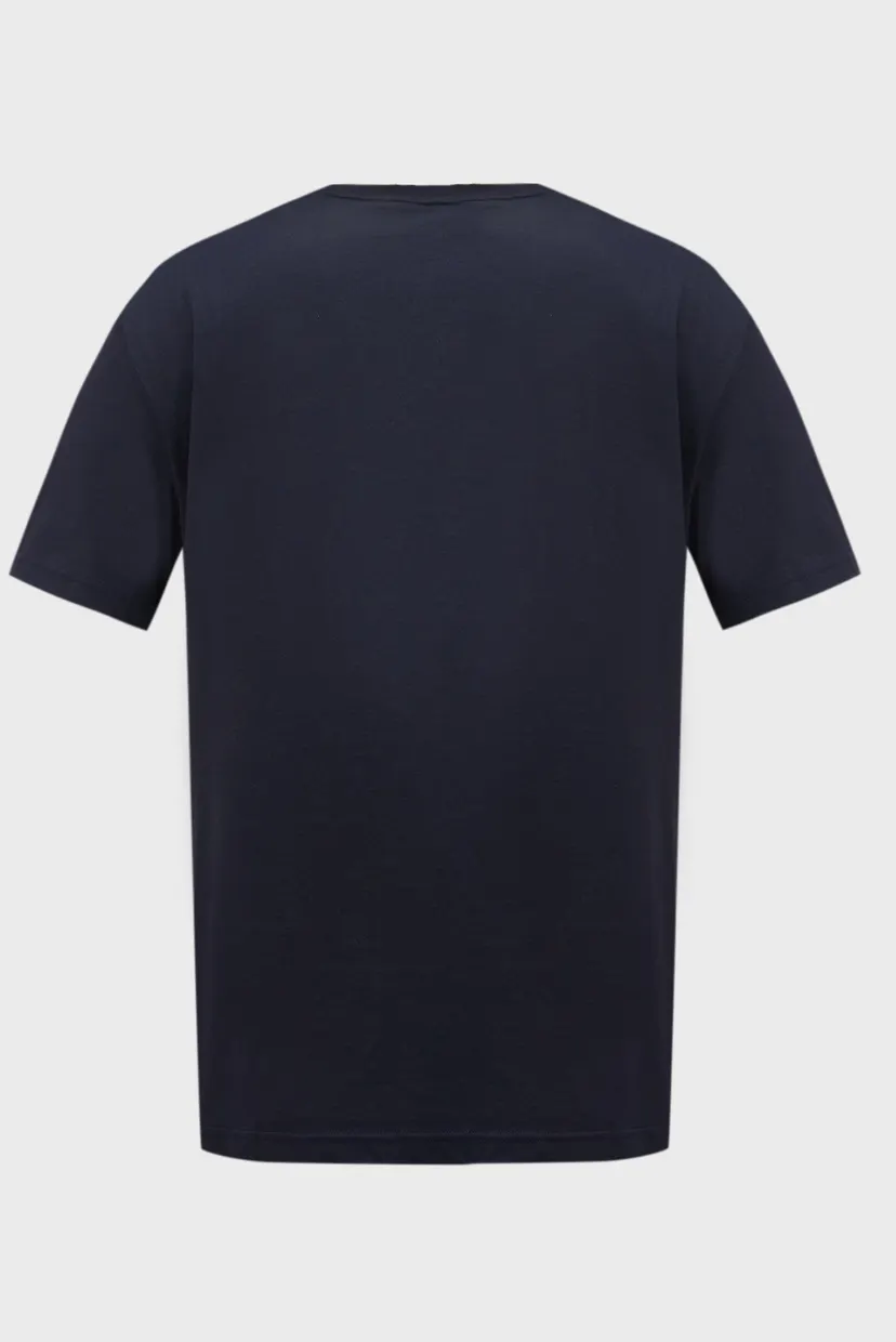 Чоловіча темно-синя футболка PRINTED GRAPHIC SS T-SHIRT 7