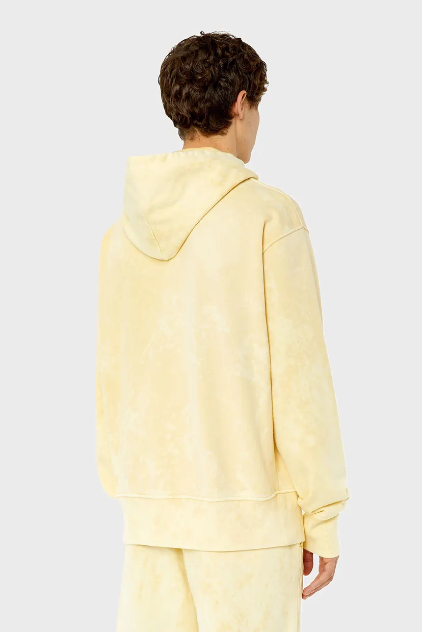 Чоловіче жовте худі S-MACS-HOOD-G2 3
