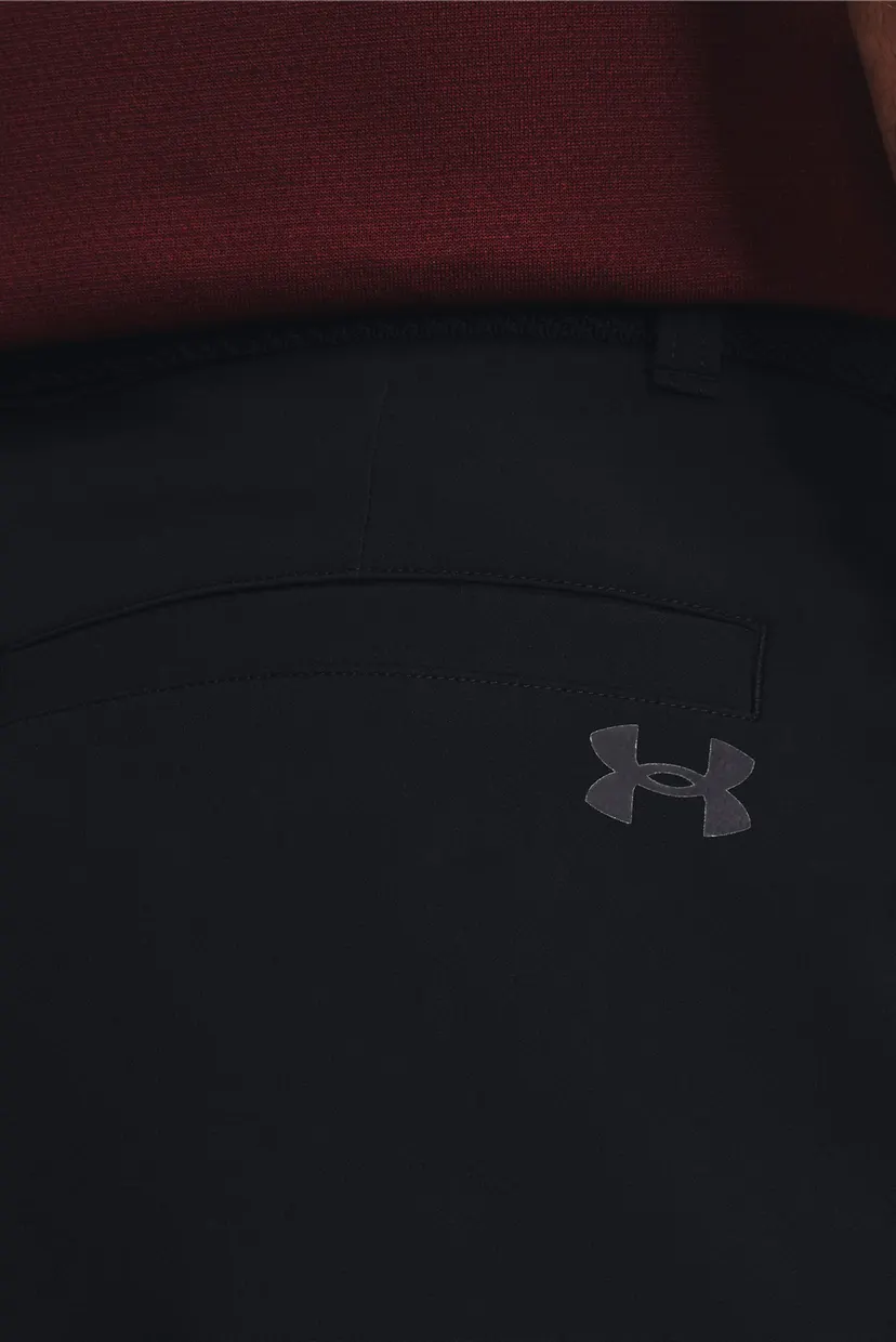 Мужские черные спортивные брюки UA Matchplay Tapered Pant-BLK 4
