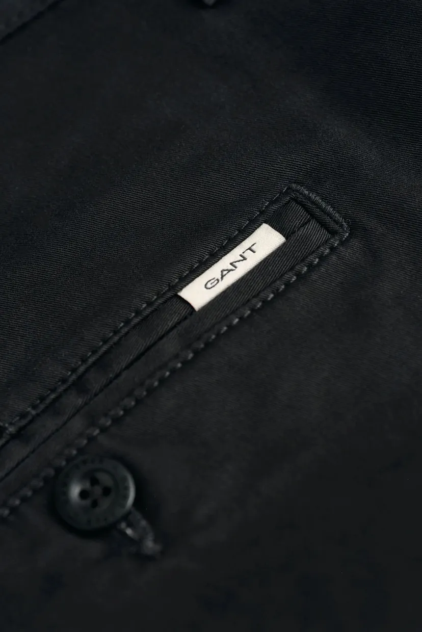 Мужские черные чиносы REGULAR TWILL 5