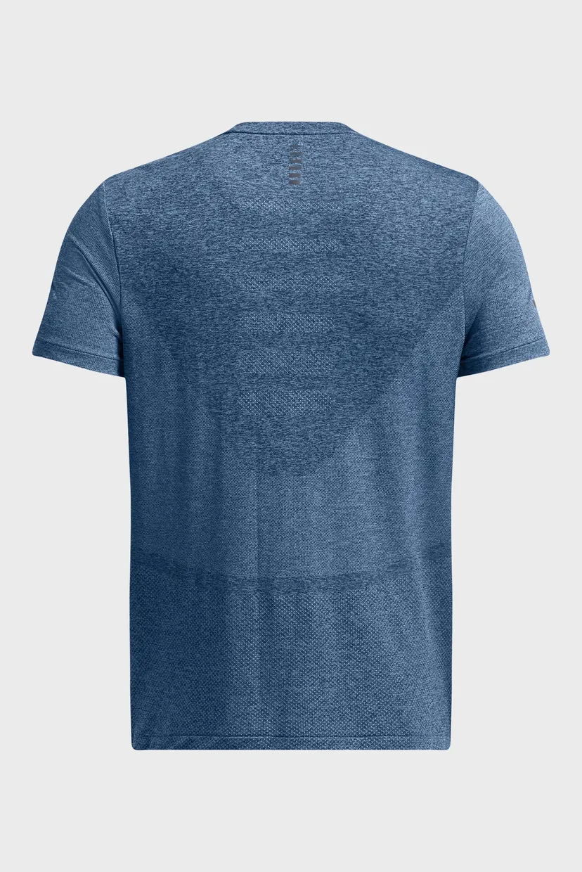Чоловіча синя футболка UA SEAMLESS STRIDE SS 4