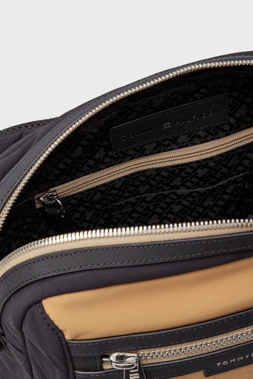 Мужская черная поясная сумка TH PREMIUM NYLON CROSSBODY 5