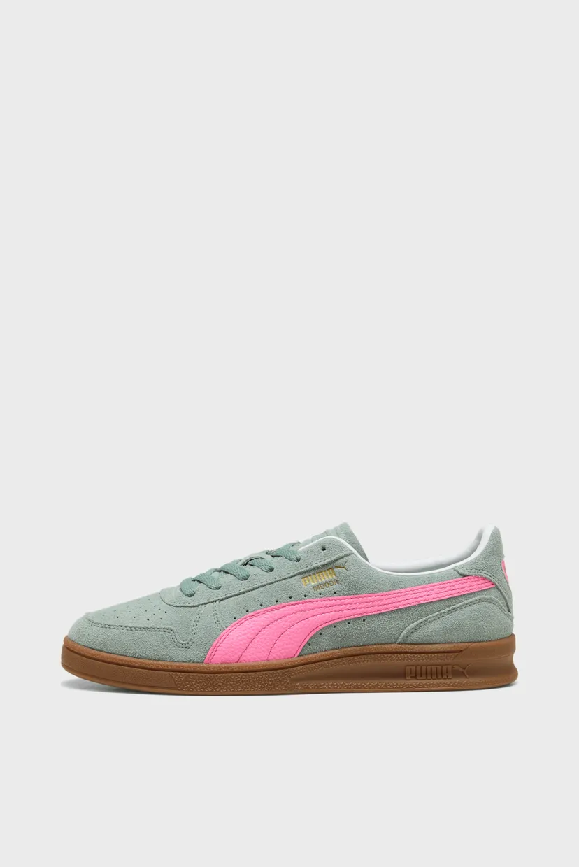 Мятные замшевые сникерсы Indoor Soft Sneakers 3