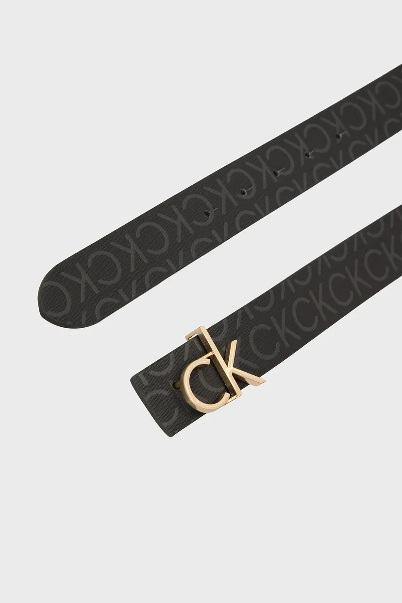 Жіночий чорний двосторонній ремінь BUCKLE REVERSIBLE 30MM 3