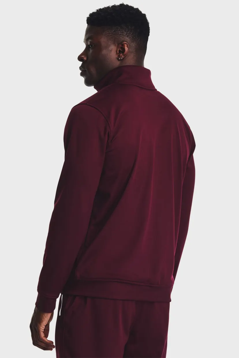 Мужская бордовая спортивная кофта SPORTSTYLE TRICOT JACKET Under