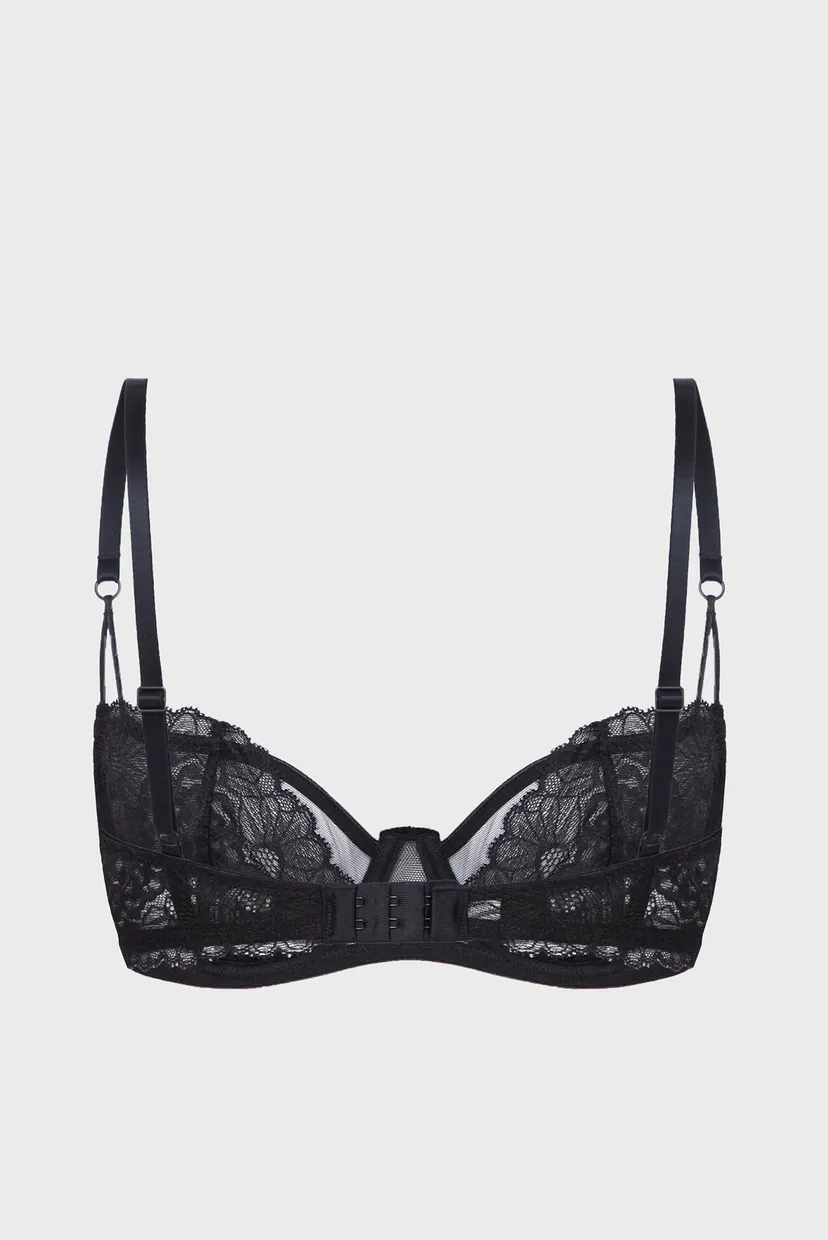 Жіночий чорний бюстгальтер UNLINED BALCONETTE 7