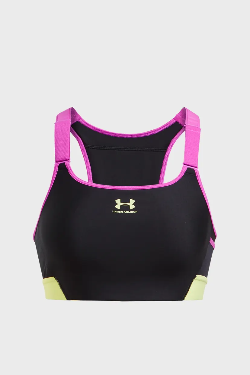 Жіночий чорний топ UA HG Armour High Pocket 6