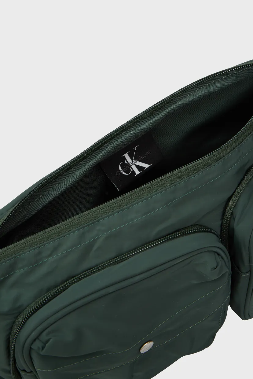 Чоловіча зелена поясна сумка PACKABLE MESSENGER SLING30 6