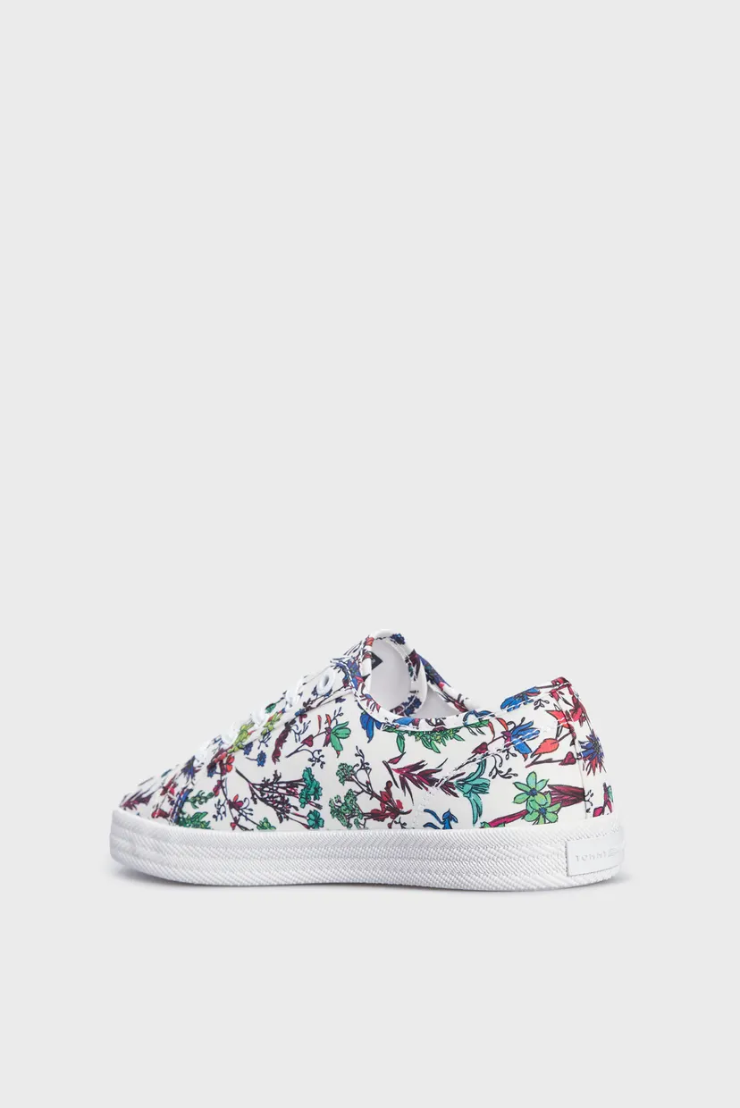 Жіночі білі кеди з візерунком FLORAL VULCANIZED 5