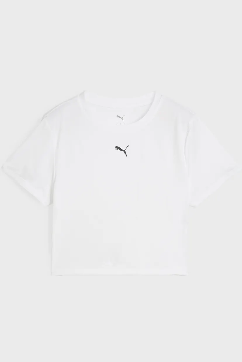 Женская белая футболка TAD ESSENTIALS Baby Tee Women 4