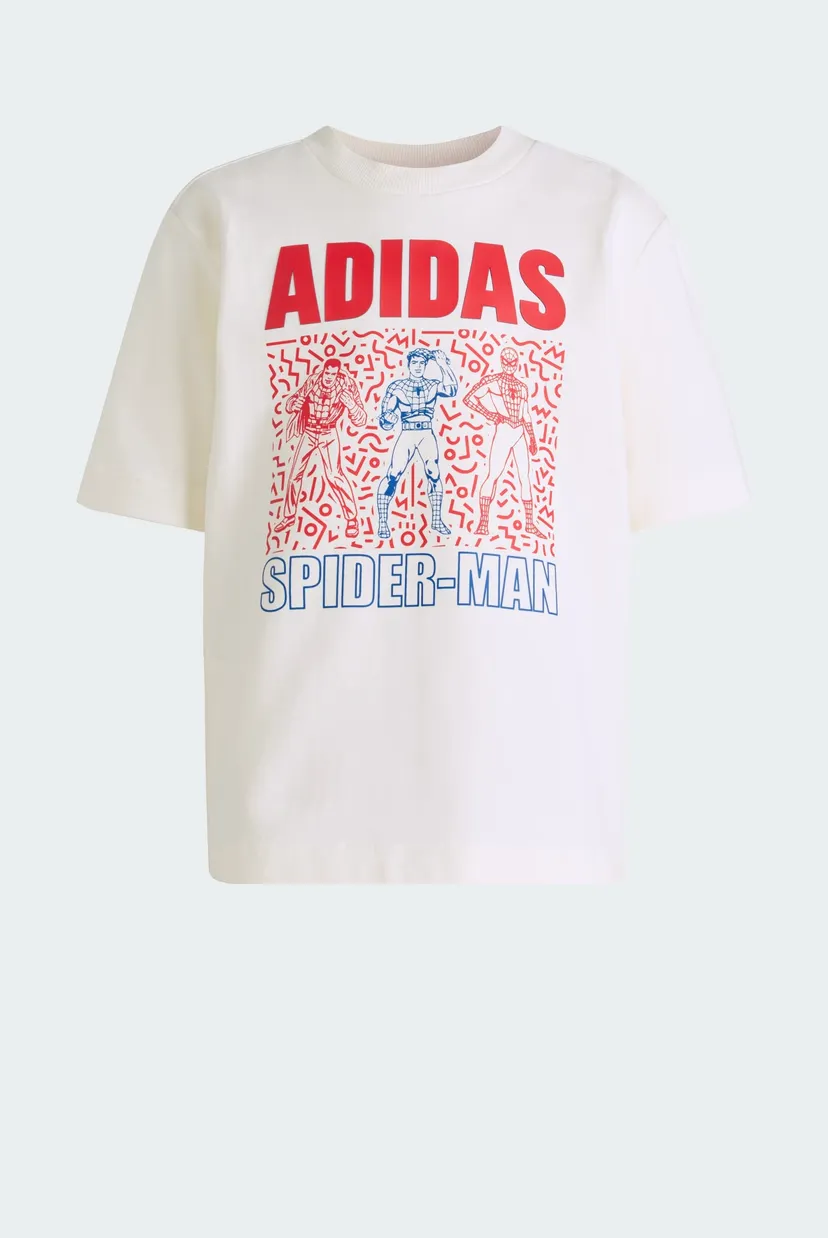 Детская белая футболка ADIDAS MARVEL SPIDER-MAN 8