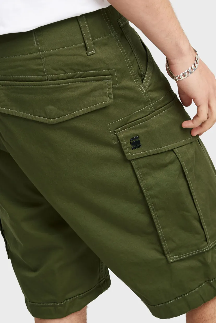 Мужские зеленые шорты Rovic Zip Ralaxed 4