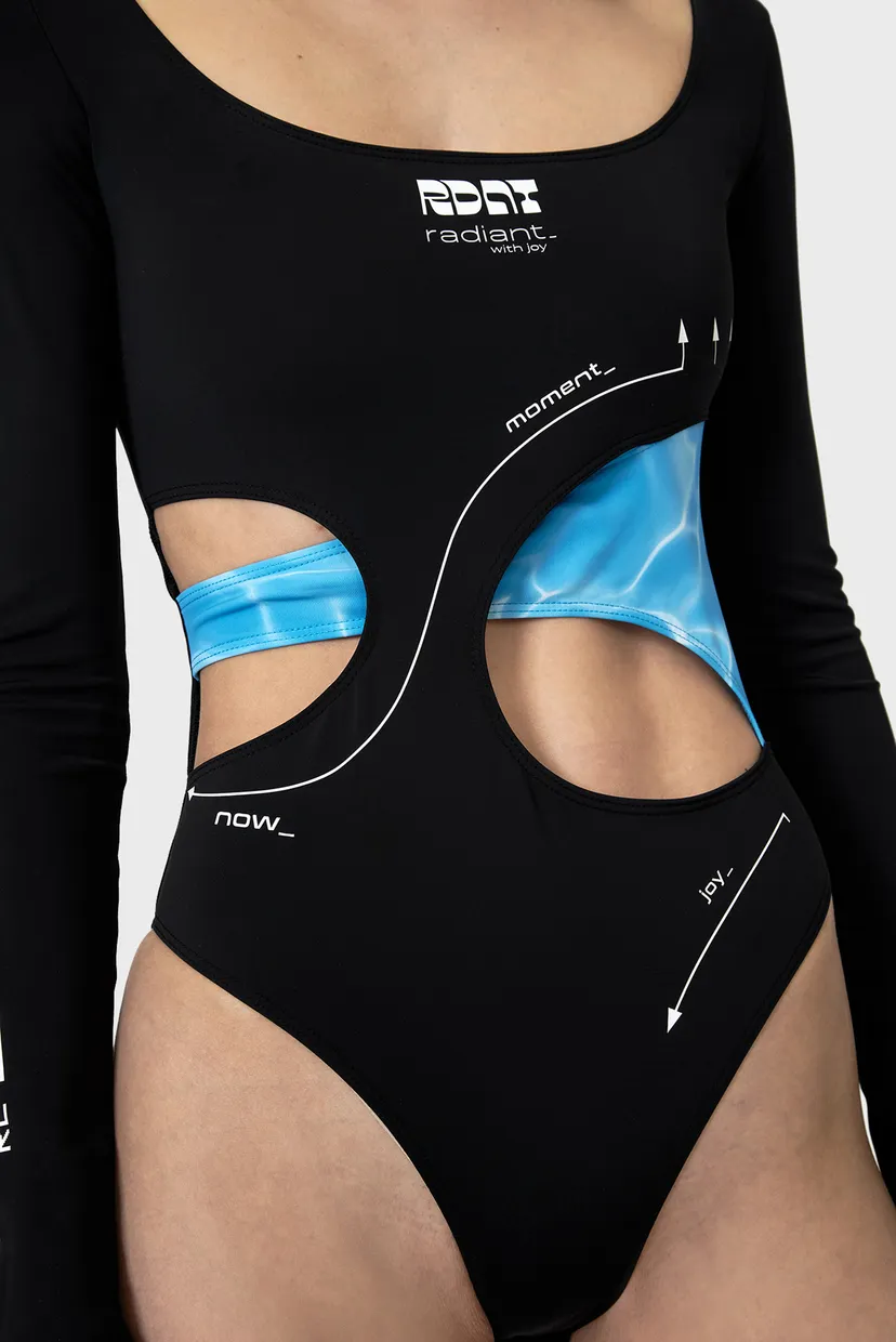 Жіноче чорне боді 4