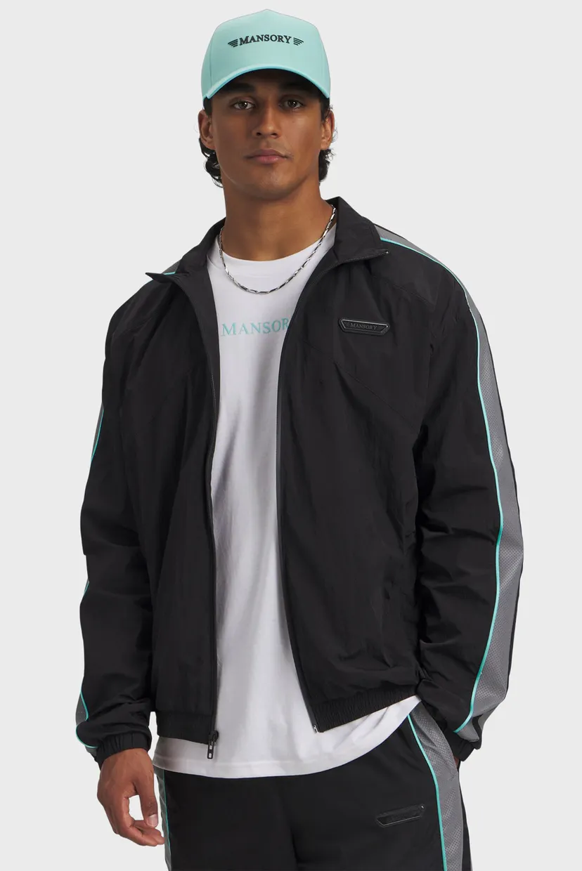 Мужская черная ветровка UA x Mansory Icon Track Jkt Under Armour