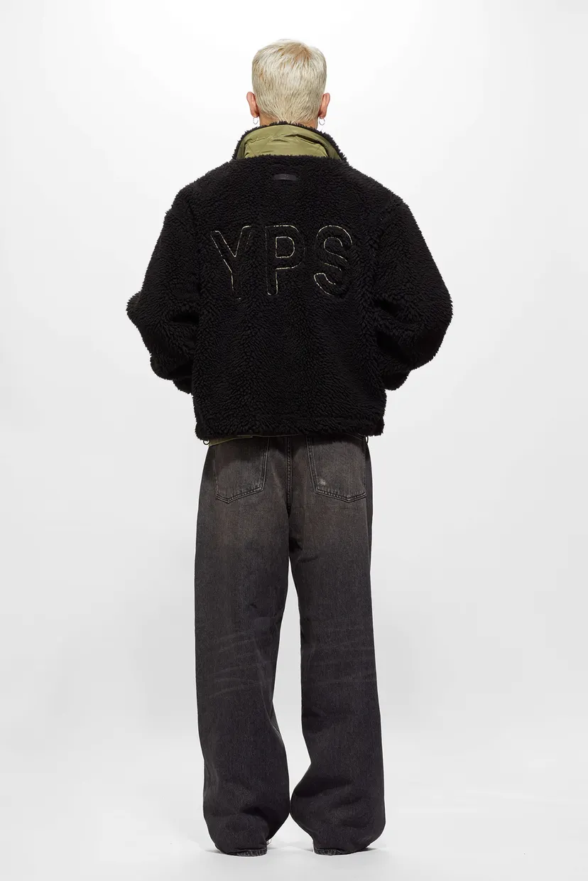 Мужская черная куртка Alan oversized 231 5